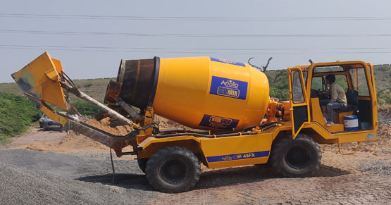 Self-loading Concrete mixer AL 1500