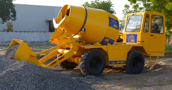 Self-Loading Concrete Mixers, Concrete Mixer, Compact Concrete Mixer