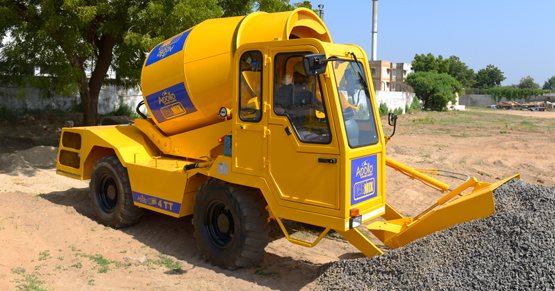 Self Loading Mobile Concrete Mixer - Self Loading Concrete Mixer